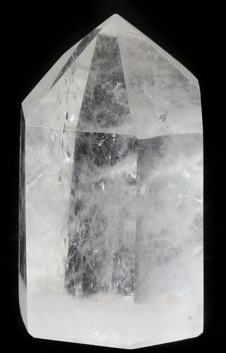 Polished Quartz Crystal Point - Madagascar #55769